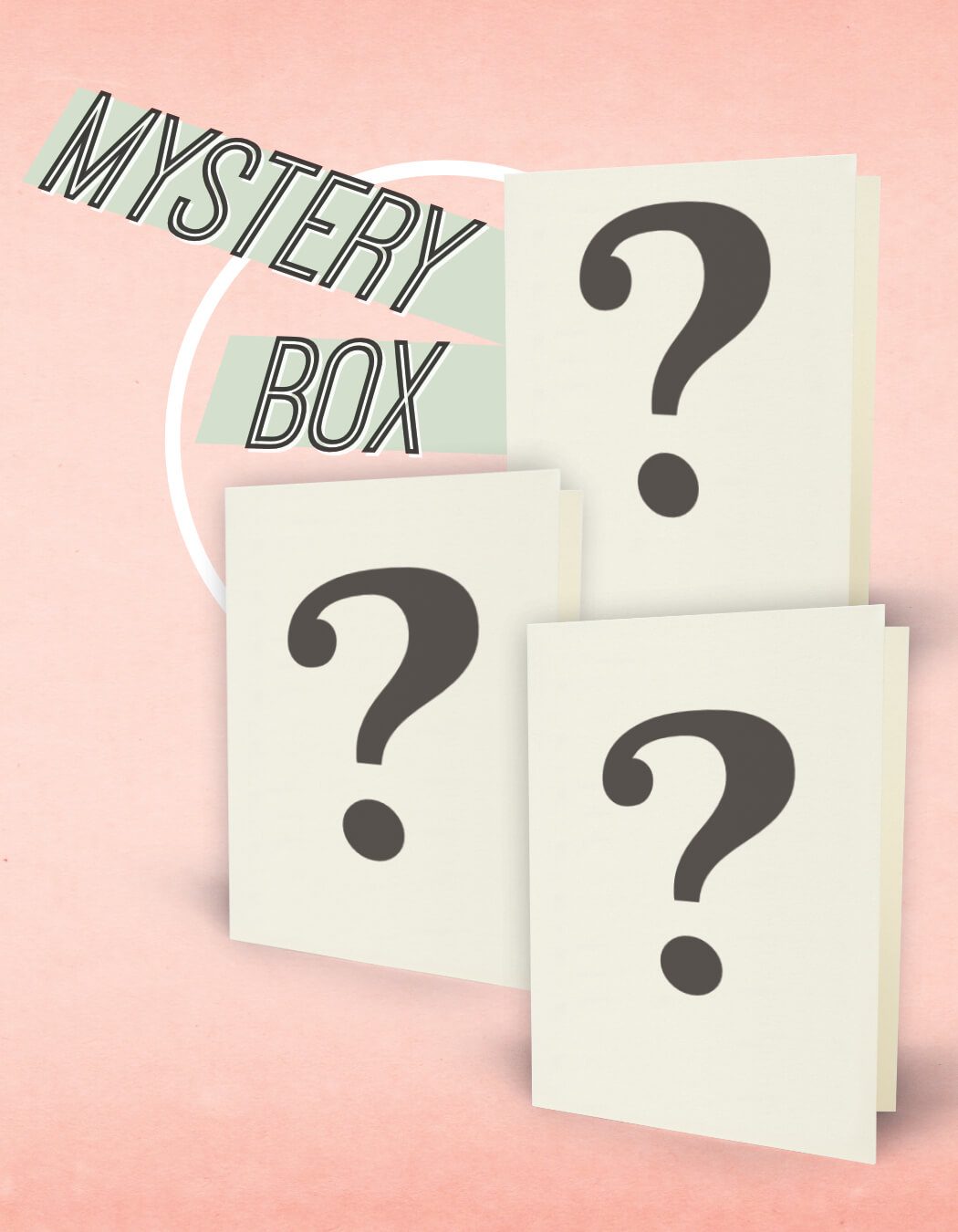 Mystery box graphic